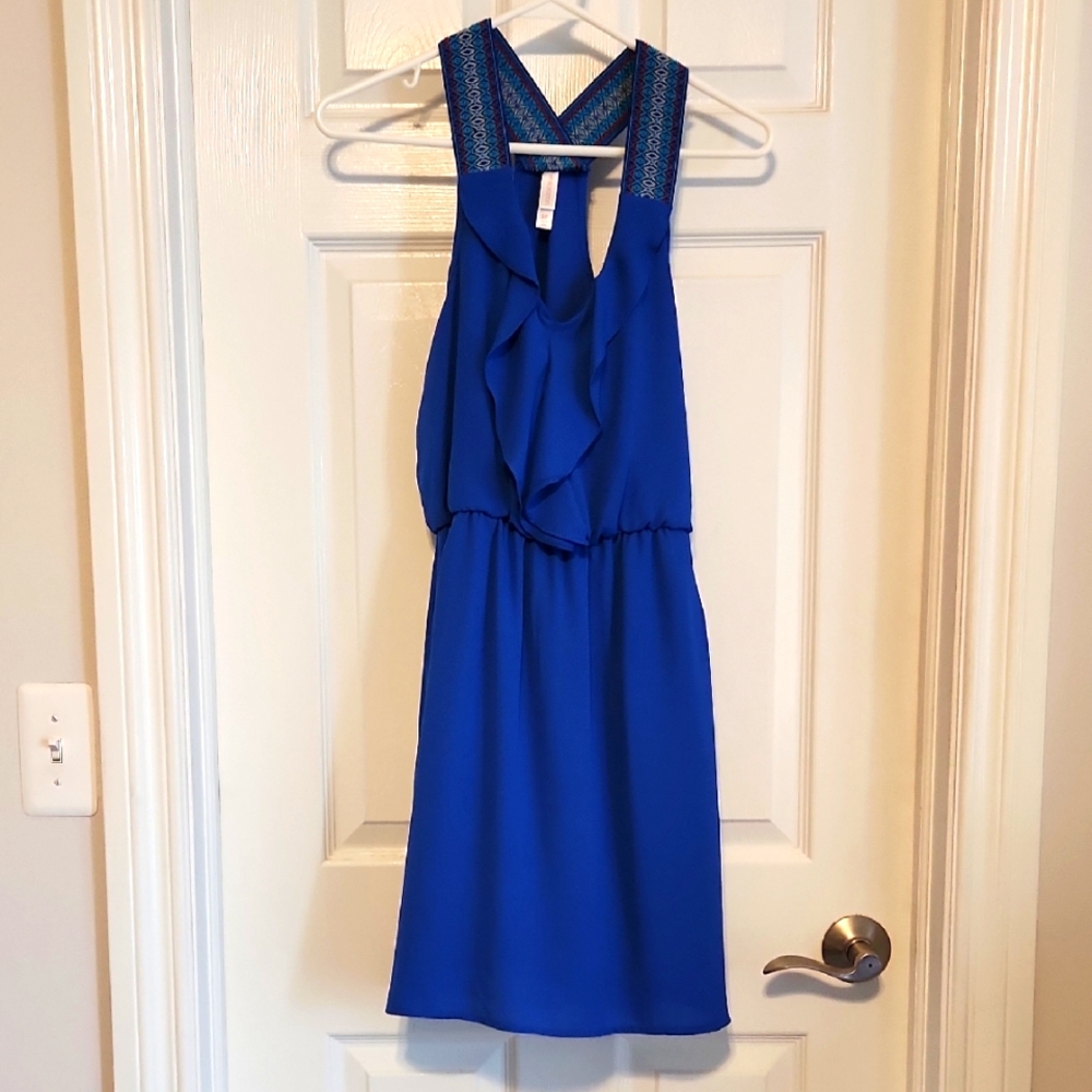 Blue Mini Dress